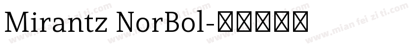 Mirantz NorBol字体转换